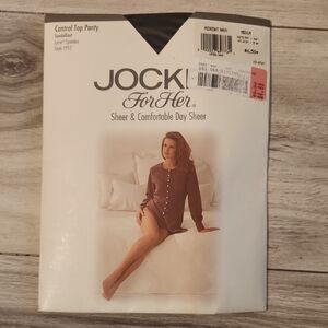 Jockey Sheer Control Top Panty in Sandalfoot